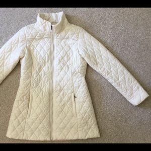 Women’s North Face ivory coat
